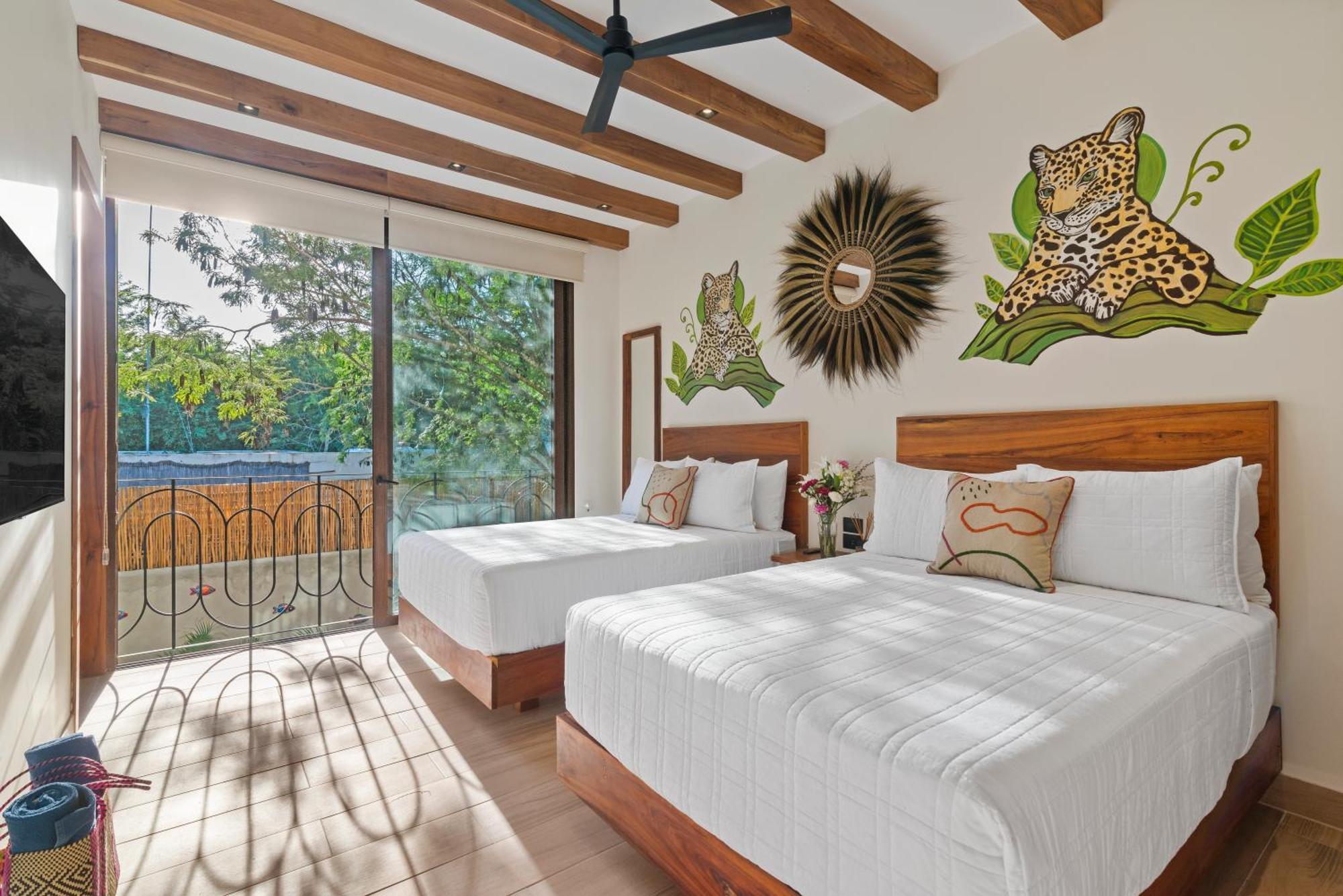 El Rey Loro - Lux 4 Bed Villa @Bluedeerトゥルム エクステリア 写真